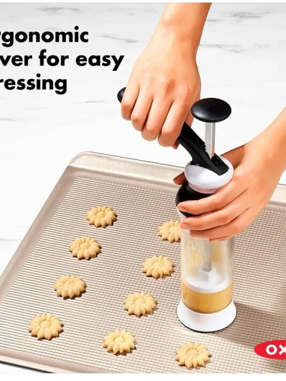 NIB OXO 14-Piece Cookie Press Set